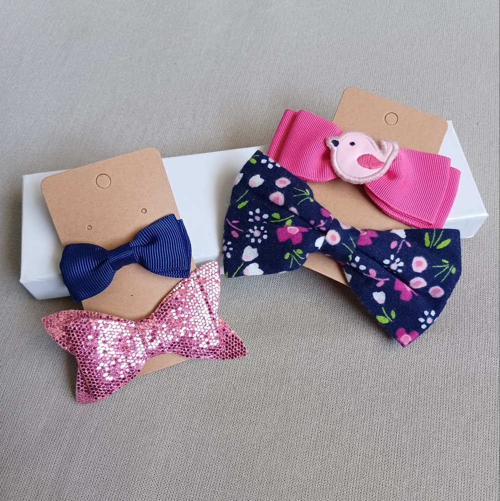 Gymboree Spring Time HairClip Bows